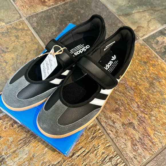 Adidas Samba Black and White Sneakers - Picture 3 of 5